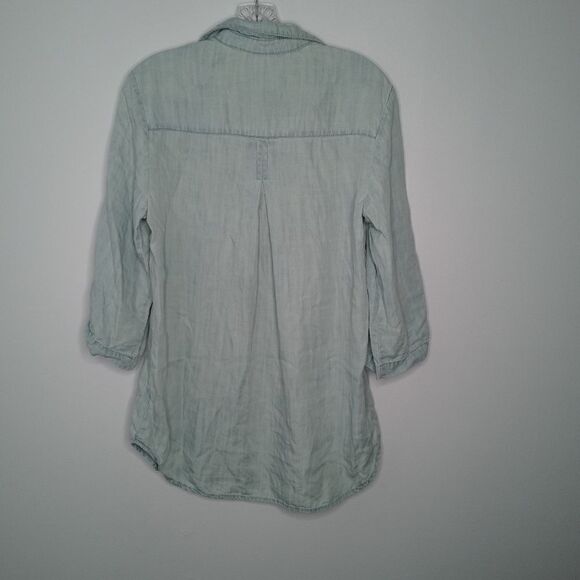Bella Dahl light blue chambray blouse size XS - Picture 7 of 7